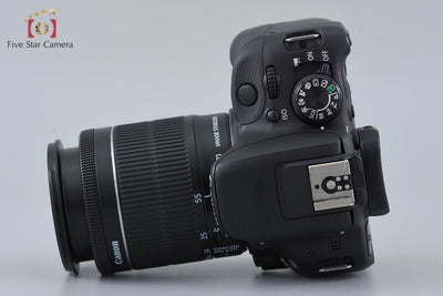 Used] Canon EOS Kiss X7 EF-S 18-55mm IS STM Lens Kit Black