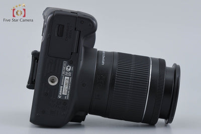 Used] Canon EOS Kiss X7 EF-S 18-55mm IS STM Lens Kit Black