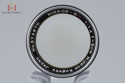 [Used] Nikon Nikkor-S.C 50mm f/1.4 Nikon S Mount