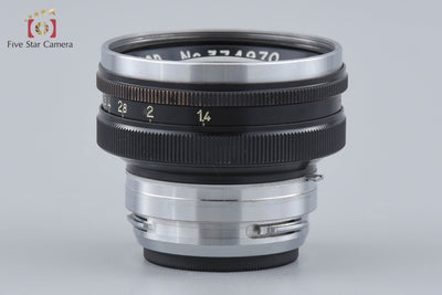 [Used] Nikon Nikkor-S.C 50mm f/1.4 Nikon S Mount