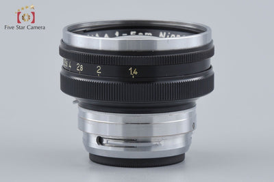 [Used] Nikon Nikkor-S.C 50mm f/1.4 Nikon S Mount