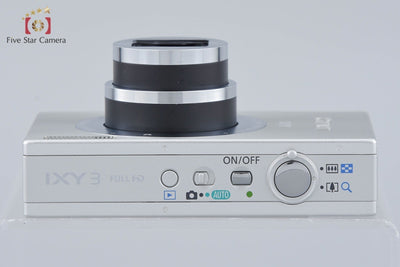 [Used] Canon IXY 3 Silver Compact Digital Camera