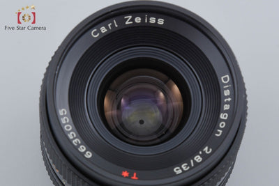 【中古】CONTAX コンタックス Carl Zeiss Distagon 35mm f/2.8 T* AEJ