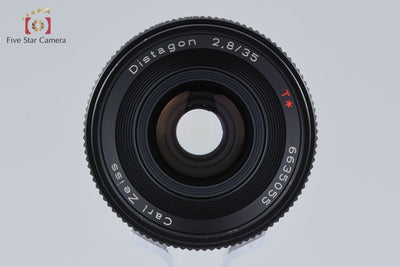 【中古】CONTAX コンタックス Carl Zeiss Distagon 35mm f/2.8 T* AEJ