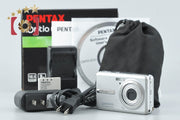 【中古】PENTAX ペンタックス Optio E85 シルバー コンパクトデジタルカメラ 元箱付き
