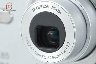【中古】PENTAX ペンタックス Optio E85 シルバー コンパクトデジタルカメラ 元箱付き