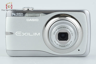 [Used] Casio EXILIM EX-Z550 Silver Compact Digital Camera with Original Box
