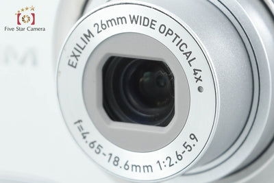 [Used] Casio EXILIM EX-Z550 Silver Compact Digital Camera with Original Box