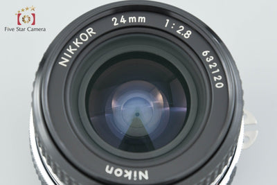 【中古】Nikon ニコン Ai NIKKOR 24mm f/2.8