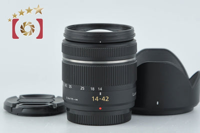 中古】Panasonic パナソニック LUMIX G VARIO 14-42mm f/3.5-5.6 ASPH 