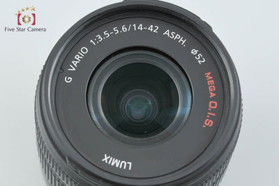 【中古】Panasonic パナソニック LUMIX G VARIO 14-42mm f/3.5-5.6 ASPH. MEGA O.I.S. H-FS014042