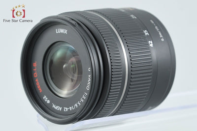 【中古】Panasonic パナソニック LUMIX G VARIO 14-42mm f/3.5-5.6 ASPH. MEGA O.I.S. H-FS014042