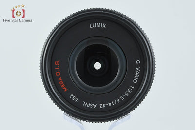【中古】Panasonic パナソニック LUMIX G VARIO 14-42mm f/3.5-5.6 ASPH. MEGA O.I.S. H-FS014042