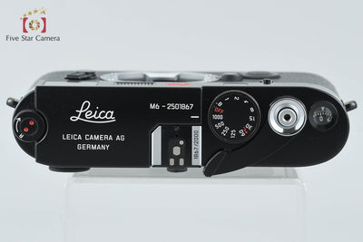 【中古】Leica ライカ M6 TTL 0.72 ミレニアムブラックペイント レンジファインダーフィルムカメラ