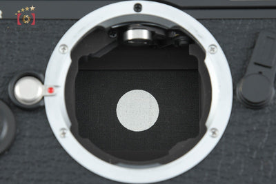 【中古】Leica ライカ M6 TTL 0.72 ミレニアムブラックペイント レンジファインダーフィルムカメラ