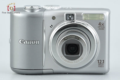 【中古】Canon キヤノン Powershot A1100 IS シルバー コンパクトデジタルカメラ 元箱付き