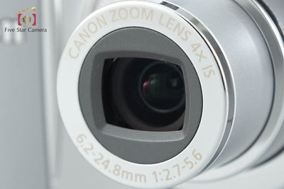 【中古】Canon キヤノン Powershot A1100 IS シルバー コンパクトデジタルカメラ 元箱付き