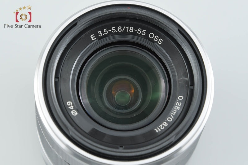 中古】SONY ソニー E 18-55mm f/3.5-5.6 OSS SEL1855 シルバー – Five 