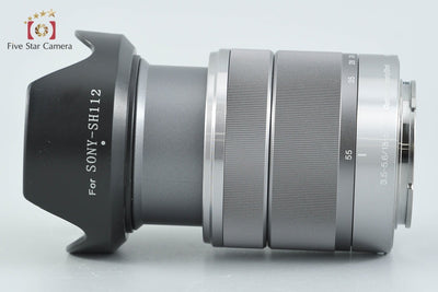 【中古】SONY ソニー E 18-55mm f/3.5-5.6 OSS SEL1855 シルバー