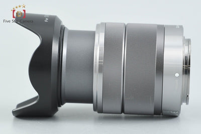 【中古】SONY ソニー E 18-55mm f/3.5-5.6 OSS SEL1855 シルバー