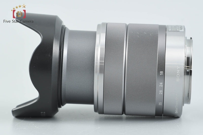 中古】SONY ソニー E 18-55mm f/3.5-5.6 OSS SEL1855 シルバー – Five 