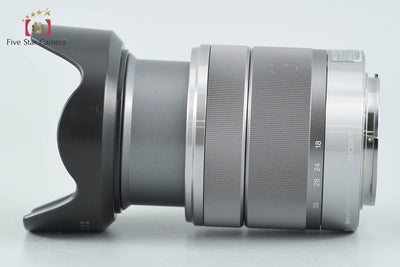 【中古】SONY ソニー E 18-55mm f/3.5-5.6 OSS SEL1855 シルバー