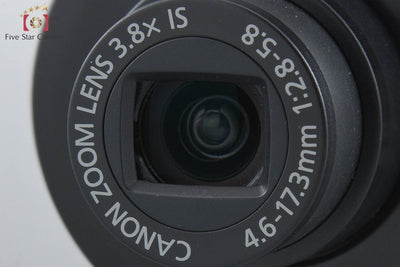 [Used] Canon IXY Digital 910 IS Black Compact Digital Camera
