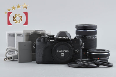 【中古】OLYMPUS オリンパス OM-D E-M10 Mark III EZ ダブルズームキット ブラック