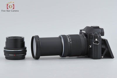 【中古】OLYMPUS オリンパス OM-D E-M10 Mark III EZ ダブルズームキット ブラック