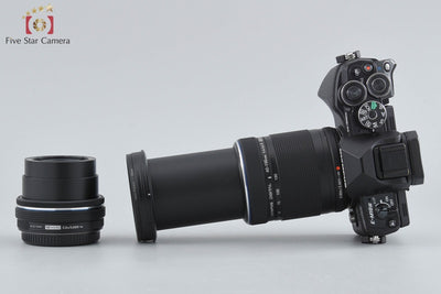 【中古】OLYMPUS オリンパス OM-D E-M10 Mark III EZ ダブルズームキット ブラック