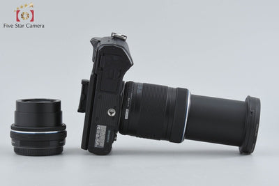 【中古】OLYMPUS オリンパス OM-D E-M10 Mark III EZ ダブルズームキット ブラック