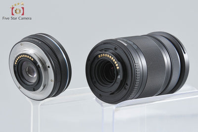 【中古】OLYMPUS オリンパス OM-D E-M10 Mark III EZ ダブルズームキット ブラック