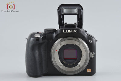【中古】Panasonic パナソニック LUMIX DMC-G5 ブラック ダブルズームレンズキット