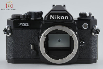 【中古】Nikon ニコン ニュー FM2 後期 ブラック フィルム一眼レフカメラ