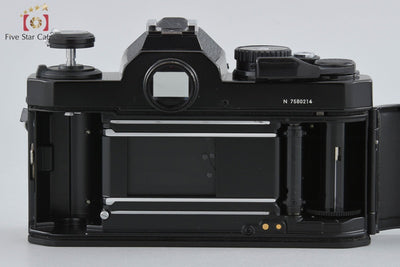 【中古】Nikon ニコン ニュー FM2 後期 ブラック フィルム一眼レフカメラ