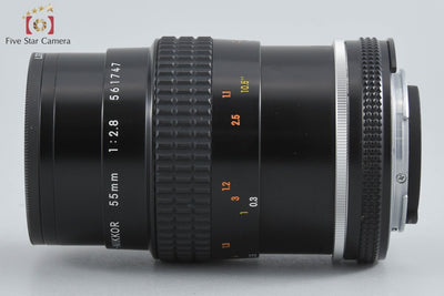 【中古】Nikon ニコン Ai-S MICRO NIKKOR 55mm f/2.8