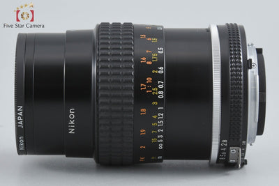 【中古】Nikon ニコン Ai-S MICRO NIKKOR 55mm f/2.8