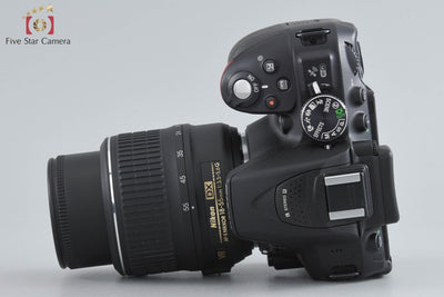 【中古】Nikon ニコン D5300 ブラック + AF-S DX NIKKOR 18-55mm f/3.5-5.6 G VR