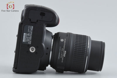 【中古】Nikon ニコン D5300 ブラック + AF-S DX NIKKOR 18-55mm f/3.5-5.6 G VR