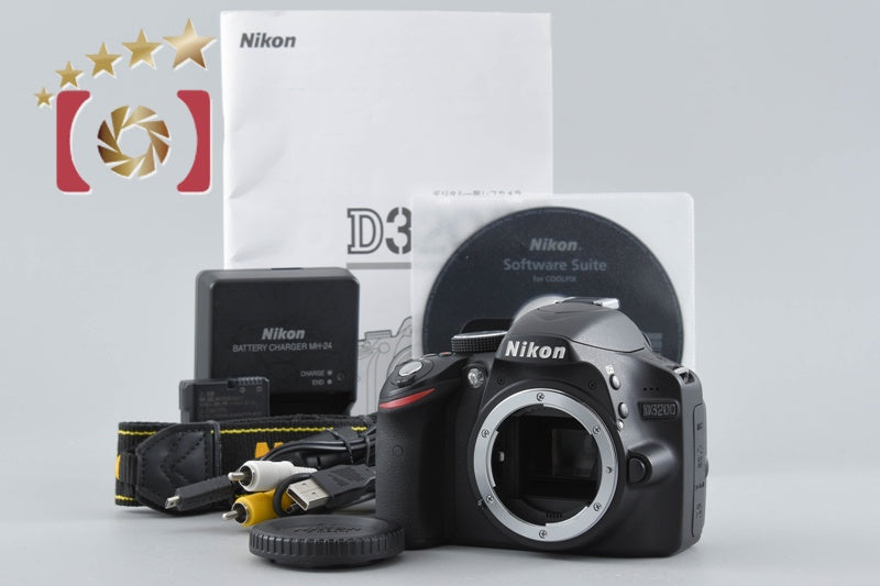 [Used] Nikon D3200 Black Digital SLR Camera