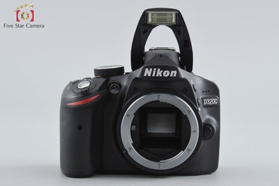 [Used] Nikon D3200 Black Digital SLR Camera
