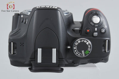 [Used] Nikon D3200 Black Digital SLR Camera