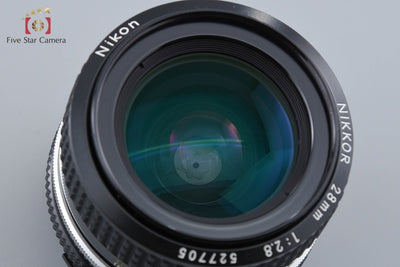 [Used] Nikon Ai NIKKOR 28mm f/2.8