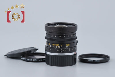 【中古】Leica ライカ ELMARIT 28mm f/2.8 第2世代 カナダ製 ライカMマウント