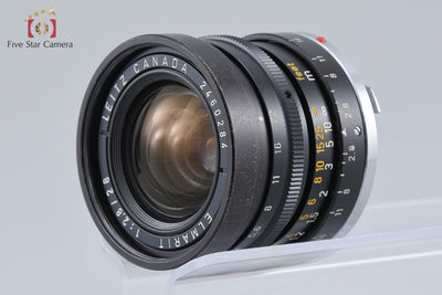 【中古】Leica ライカ ELMARIT 28mm f/2.8 第2世代 カナダ製 ライカMマウント