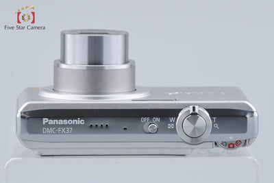 【中古】Panasonic パナソニック LUMIX DMC-FX37 プレシャスシルバー コンパクトデジタルカメラ