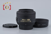 [Used] Nikon AF-S DX NIKKOR 35mm f/1.8 G