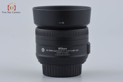[Used] Nikon AF-S DX NIKKOR 35mm f/1.8 G