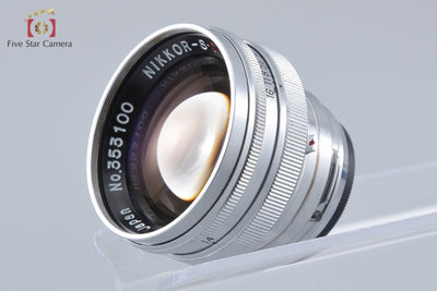 [Used] Nikon NIKKOR-S.C 50mm f/1.4 Silver Nikon S Mount