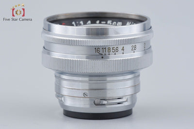 [Used] Nikon NIKKOR-S.C 50mm f/1.4 Silver Nikon S Mount